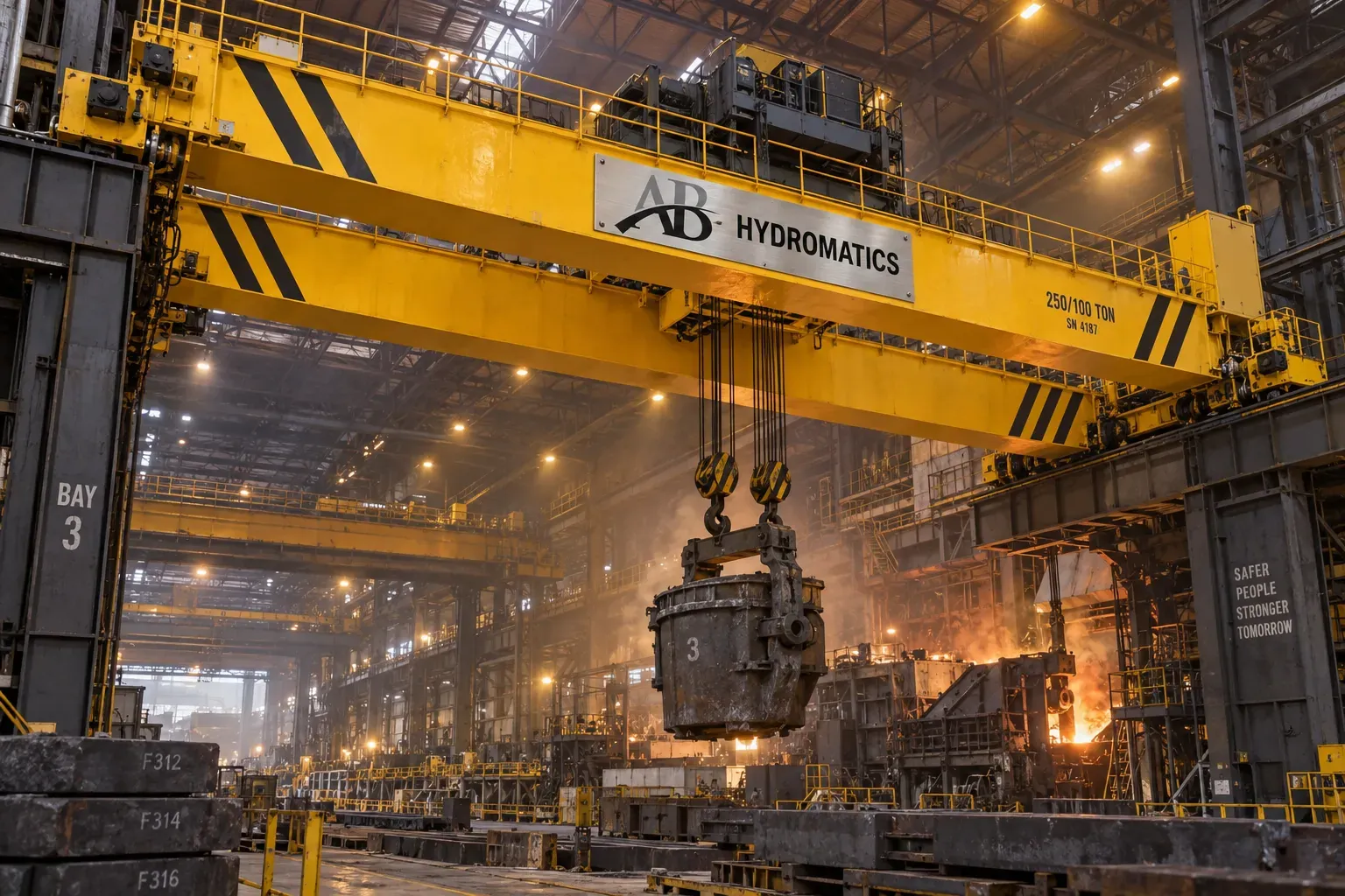 Double Girder EOT Cranes