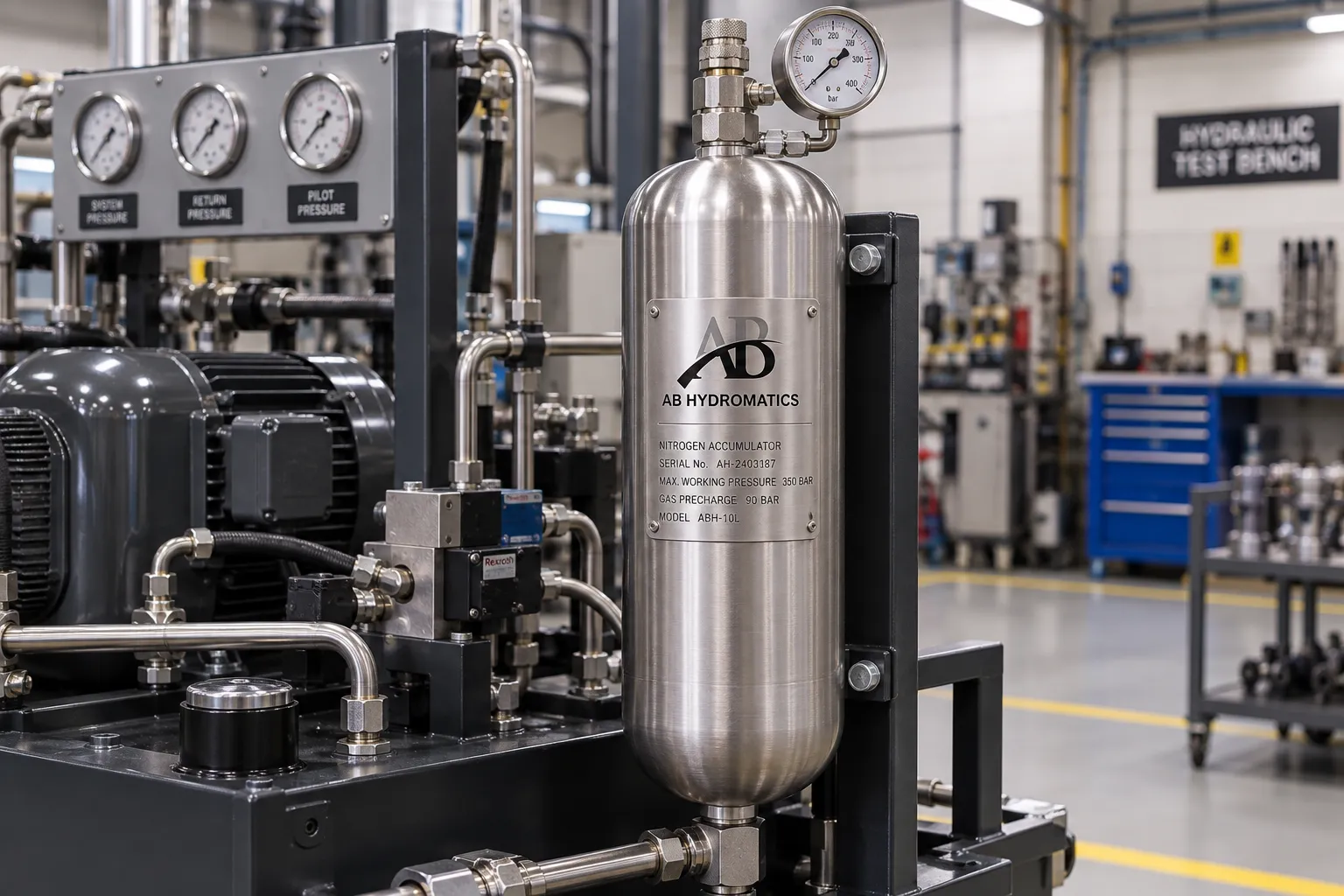 Nitrogen Shock Accumulator Cylinders