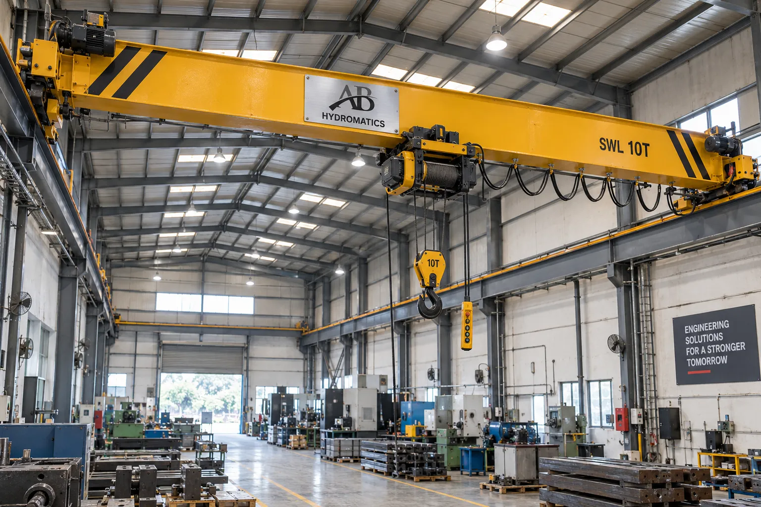 Single Girder EOT Cranes
