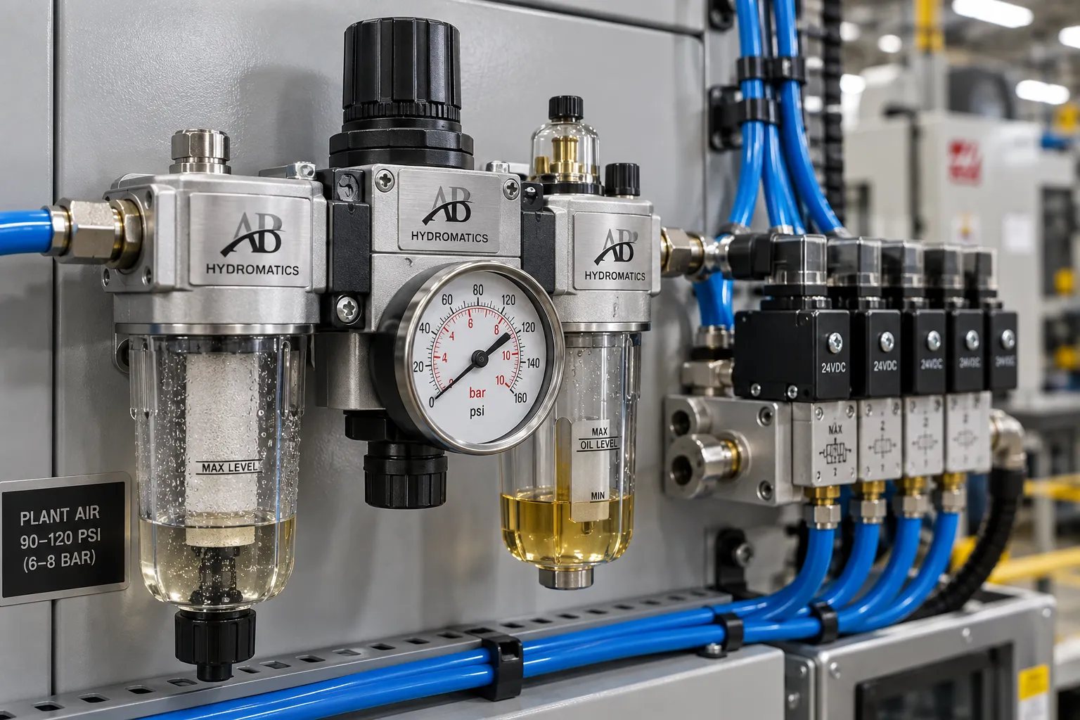 Valves & Air Preparation Unit